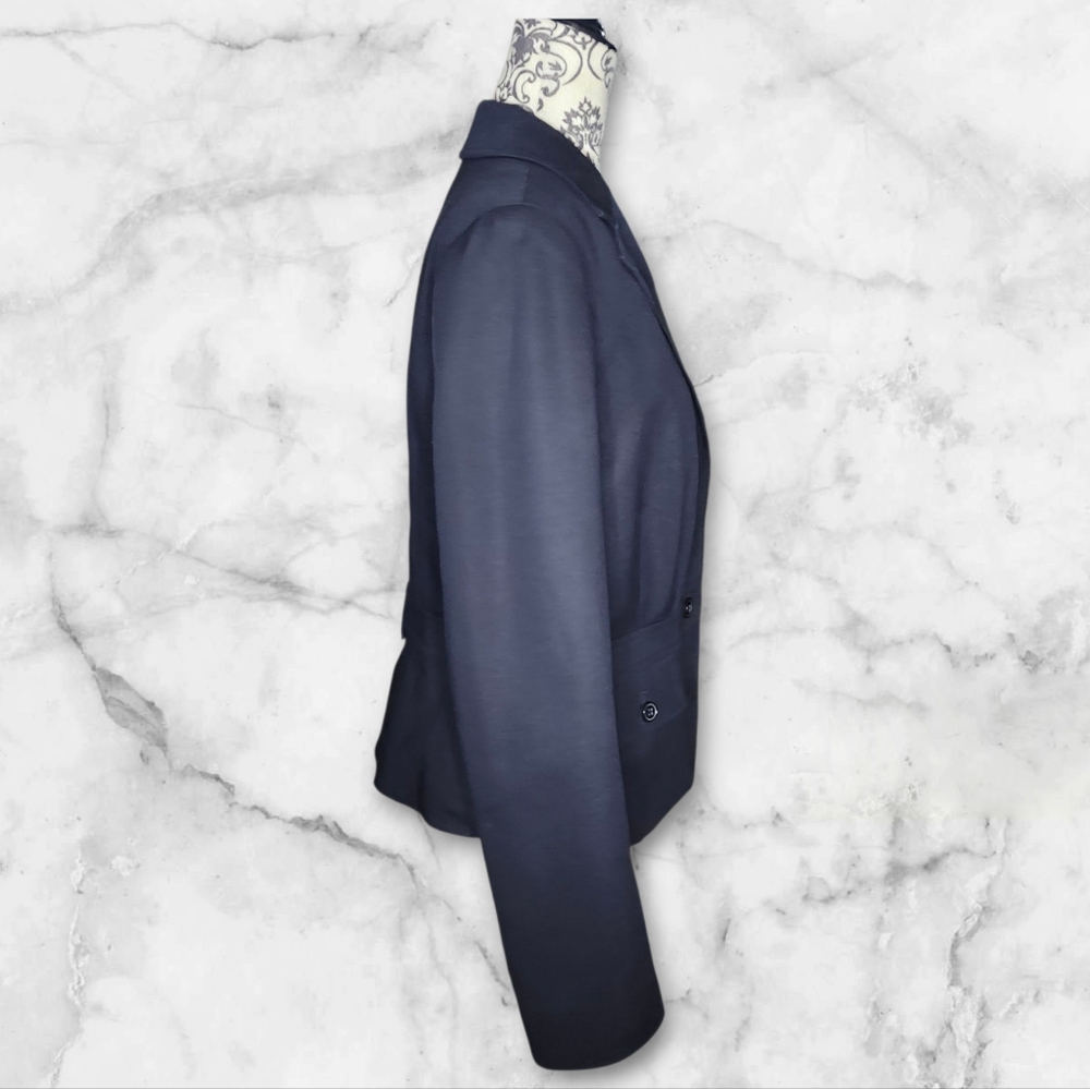 ANN TAYLOR Navy Blazer - 12 - Picture 3 of 6